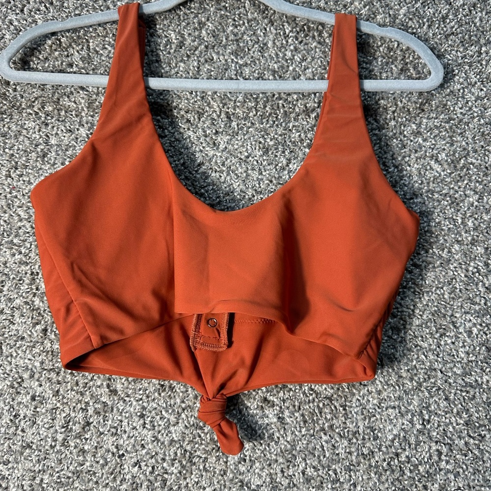 NWT ZAFUL Women's Front Knot Bikini Top SZ Medium - Picture 6 of 8